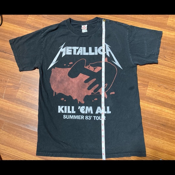 Vintage Metallica Kill Em All T-Shirt - Picture 5 of 7